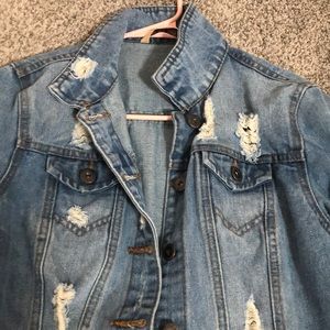 Jean jacket!!